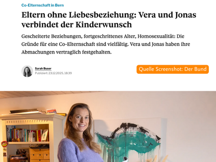 Vera und Jonas werden Co-Eltern